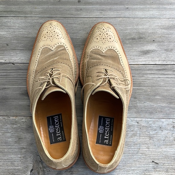 A. Testoni men’s shoes size 12 main image 4